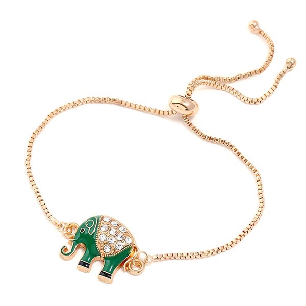 cute african crystal elephant bracelet bead animal pendant gold color charm bracelets for women girl gift, Golden;silver
cute african crystal elephant bracelet bead animal pendant gold color charm bracelets for women girl gift, Golden;silver