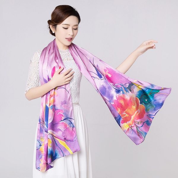 women two-sided 100% pure silk scarf,180*55cm long silk women scarves from suzhou,birthday present,wedding anniversary gift.silk shawls
women two-sided 100% pure silk scarf,180*55cm long silk women scarves from suzhou,birthday present,wedding anniversary gift.silk shawls