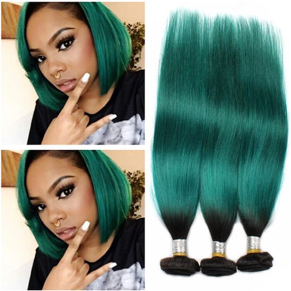 #1b/green dark root ombre virgin brazilian human hair bundles deals 3pcs straight ombre green virgin remy human hair weave extensions, Black
#1b/green dark root ombre virgin brazilian human hair bundles deals 3pcs straight ombre green virgin remy human hair weave extensions, Black