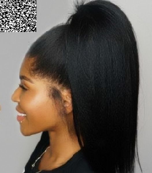 fashion black hairstyles ponytail kinky straight coarse yaki drawstring ponytail brazilian hair wraps clips ins pony tail hair piece 120g
fashion black hairstyles ponytail kinky straight coarse yaki drawstring ponytail brazilian hair wraps clips ins pony tail hair piece 120g