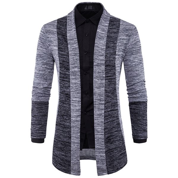 men brand coat clothing sweater men's sweater cardigan men slim fit patchwork size sleeve long pullover plus knitted sxbnx, Black
men brand coat clothing sweater men's sweater cardigan men slim fit patchwork size sleeve long pullover plus knitted sxbnx, Black