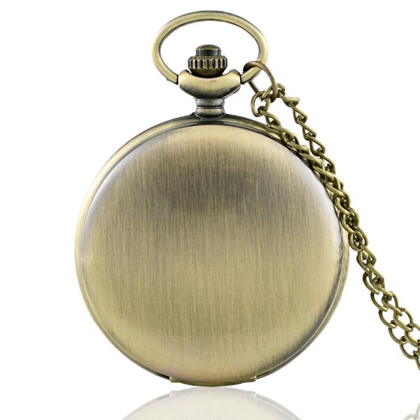 classic bronze smooth steampunk pocket watch men with fob nacklace chain fashion quartz watch mens womens gift reloj de bolsillo, Slivery;golden
classic bronze smooth steampunk pocket watch men with fob nacklace chain fashion quartz watch mens womens gift reloj de bolsillo, Slivery;golden