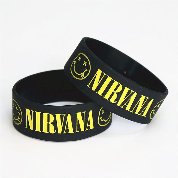 25pcs nirvana silicone wristband wide silicone bracelets & bangles music bands fans women men jewelry wholesale sh069, Golden;silver
25pcs nirvana silicone wristband wide silicone bracelets & bangles music bands fans women men jewelry wholesale sh069, Golden;silver
