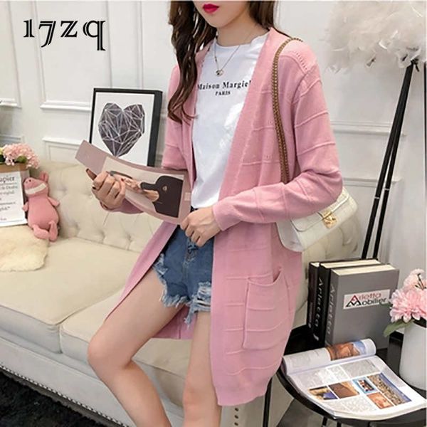 17zq 2018 autumn long women sweater office lady loose o-neck cardigan sweater knitted solid open stitch coat s1601, White;black
17zq 2018 autumn long women sweater office lady loose o-neck cardigan sweater knitted solid open stitch coat s1601, White;black