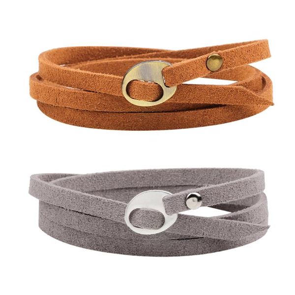 2018 new fashion coffee/gray leather bracelet leisure retro multi-layer bracelet ladies / men charm style jewelry gift, Golden;silver
2018 new fashion coffee/gray leather bracelet leisure retro multi-layer bracelet ladies / men charm style jewelry gift, Golden;silver