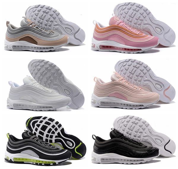 High Quality 97 Mens Low Running Shoes Cushion Men Women Size OG Silver Gold Anniversary Edition Sneakers 97S Sport Athletic Sports Trainers
High Quality 97 Mens Low Running Shoes Cushion Men Women Size OG Silver Gold Anniversary Edition Sneakers 97S Sport Athletic Sports Trainers