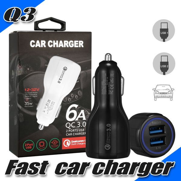 quick charger adapter qc3.0 dual car charger fast charging 5v 3.1a quick car adapter for iphone huawei samsung lg moto universal phones
quick charger adapter qc3.0 dual car charger fast charging 5v 3.1a quick car adapter for iphone huawei samsung lg moto universal phones