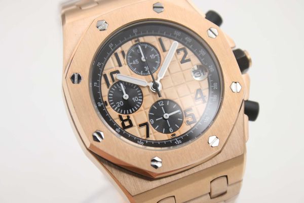 new mens luxury rose golden limited quartz ramon watch chronograph brand black stainless steel band mens watches fu84, Slivery;brown
new mens luxury rose golden limited quartz ramon watch chronograph brand black stainless steel band mens watches fu84, Slivery;brown