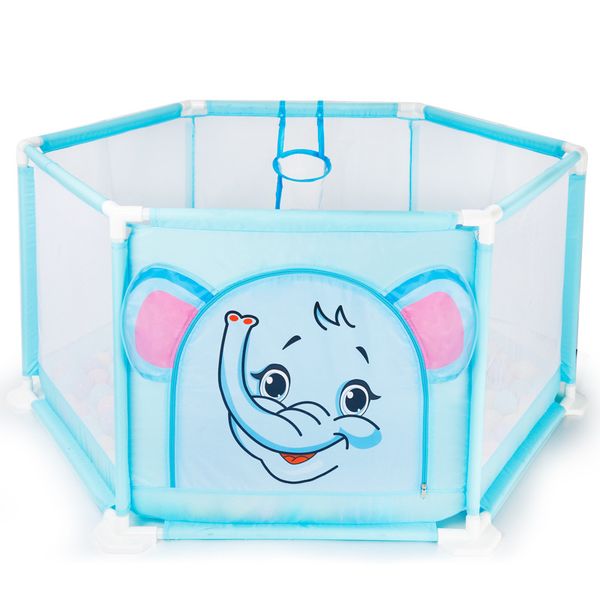 

kids child safety game fence portable plastic baby activity playpen cartoon baby play yard indoor safety playard game fence