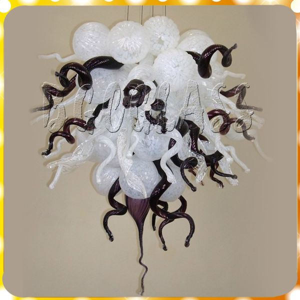 customer made black and white handmade blown glass chandelier modern art glass hanging led pendant lamps customized glass chandelier light
customer made black and white handmade blown glass chandelier modern art glass hanging led pendant lamps customized glass chandelier light