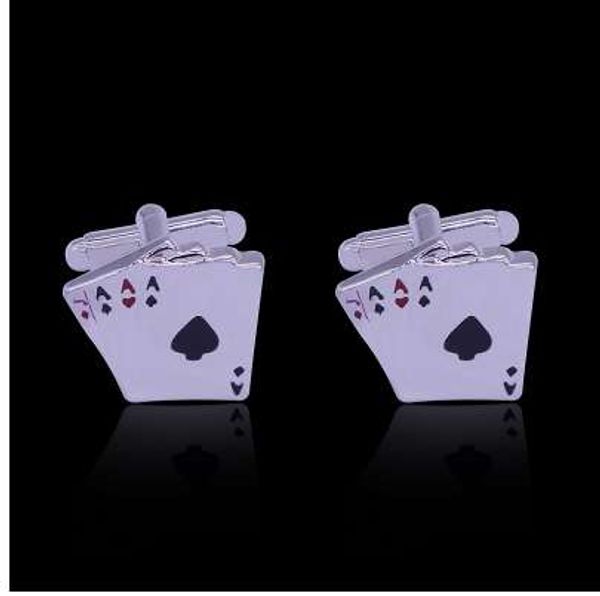 occident jewelry shirt studs poker cufflinks french t-shirt accessories cards cuff links for men christmas gift dropshipping, Silver
occident jewelry shirt studs poker cufflinks french t-shirt accessories cards cuff links for men christmas gift dropshipping, Silver