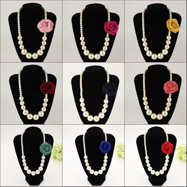girls' white round pearls necklace decorated with camellia flower necklace children's fashionable necklace baby clothing accessori, Red;brown
girls' white round pearls necklace decorated with camellia flower necklace children's fashionable necklace baby clothing accessori, Red;brown