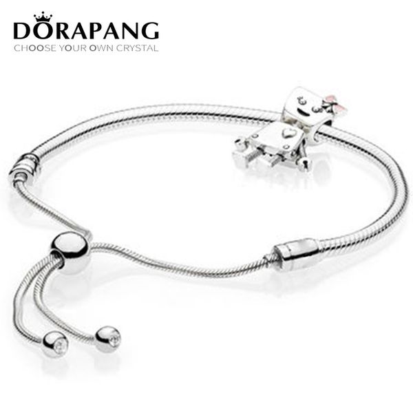 dorapang 100% sterling silver brand new 1:1 passion charm robot with bracelet set for 2018 shine original design gift for women, Black
dorapang 100% sterling silver brand new 1:1 passion charm robot with bracelet set for 2018 shine original design gift for women, Black