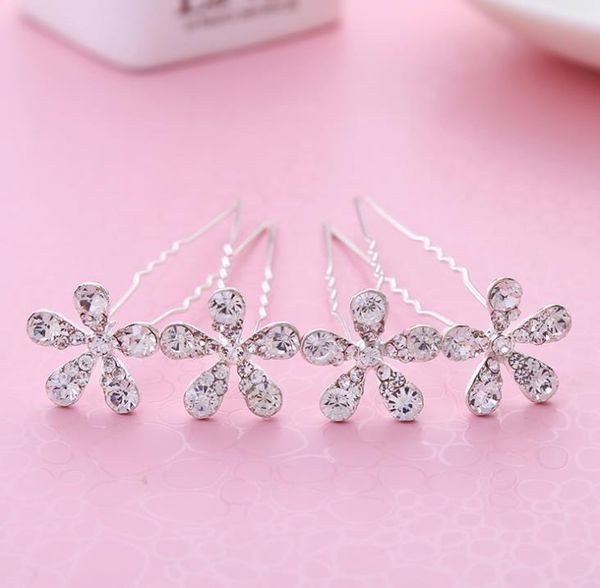 bridal flower hairpin bride hair accessories wedding dress accessories bridal diamond headwear, Silver
bridal flower hairpin bride hair accessories wedding dress accessories bridal diamond headwear, Silver