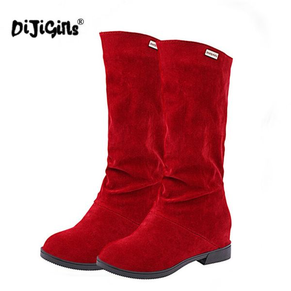 dijigirls suede women boots height increasing mid-calf boots autumn riding slip on flats casual shoes woman, Black
dijigirls suede women boots height increasing mid-calf boots autumn riding slip on flats casual shoes woman, Black
