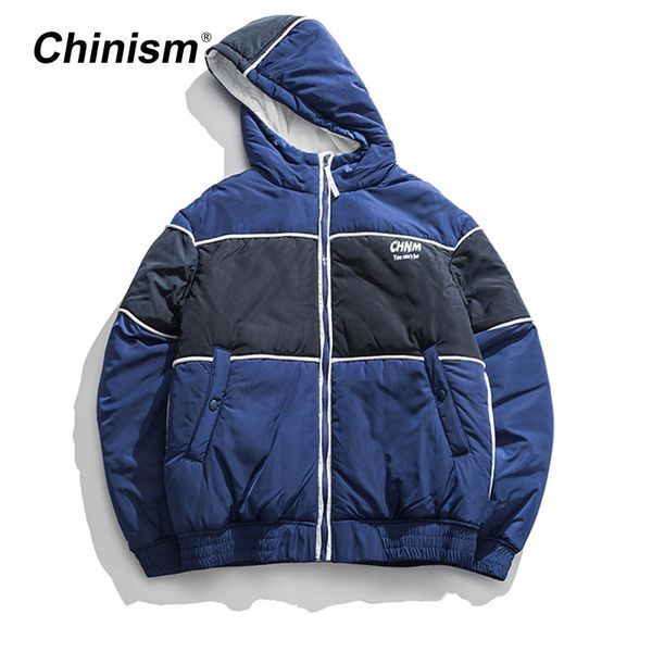 chinism patchwork hoodie parkas mens winter fashion streetwear down jackets winter warm overcoats 2332, Black
chinism patchwork hoodie parkas mens winter fashion streetwear down jackets winter warm overcoats 2332, Black