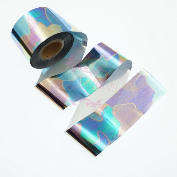 1 roll 4cm*100m starry shell pattern symphony broken glass transfer foil paper nail art manicure diy decorations accessories, Black
1 roll 4cm*100m starry shell pattern symphony broken glass transfer foil paper nail art manicure diy decorations accessories, Black