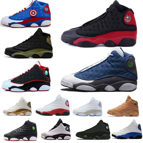 Cheap New basketball shoes mens womens 13s 13 Bred Hyper Royal Flints Chicago red white Flights Olive Ivory Black Cat grey sports sneakers
Cheap New basketball shoes mens womens 13s 13 Bred Hyper Royal Flints Chicago red white Flights Olive Ivory Black Cat grey sports sneakers