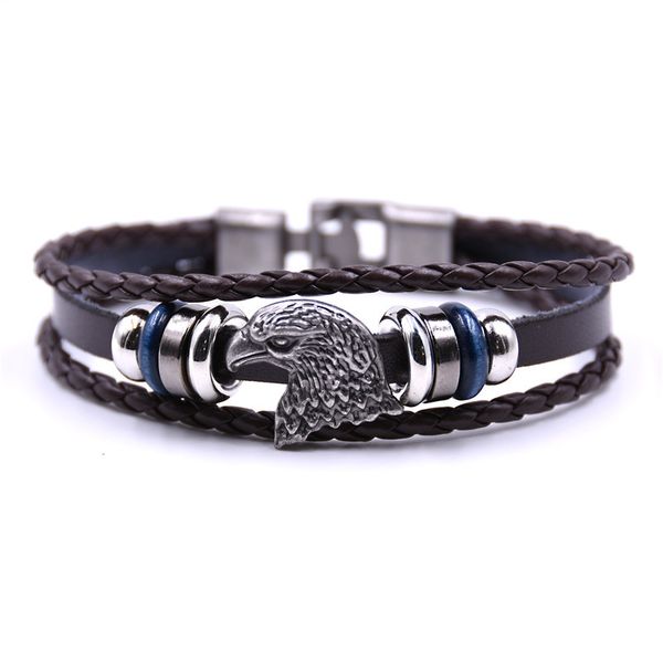 multilayer bracelets men casual for women braided leather bracelet punk rock men jewelry, Golden;silver
multilayer bracelets men casual for women braided leather bracelet punk rock men jewelry, Golden;silver