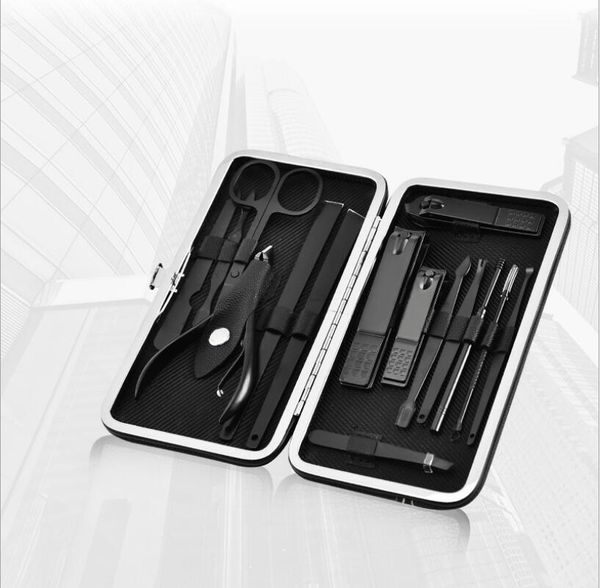 15 pcs stainless steel nail clipper cutter trimmer ear pick grooming kit manicure pedicure toe nail tools set with case
15 pcs stainless steel nail clipper cutter trimmer ear pick grooming kit manicure pedicure toe nail tools set with case