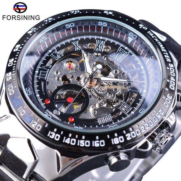 forsining transparent case open work silver stainless steel mechanical skeleton sport wrist watch men brand luxury men clock d18100706, Slivery;brown
forsining transparent case open work silver stainless steel mechanical skeleton sport wrist watch men brand luxury men clock d18100706, Slivery;brown