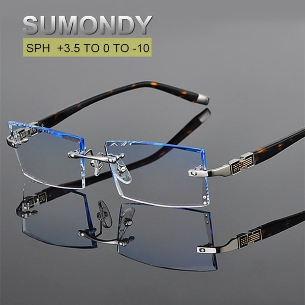 diopter sph +3.5 to 0 to -10 myopia or presbyopia glasses women rimless gradient colours prescription sunglasses spectacles uf34, White;black
diopter sph +3.5 to 0 to -10 myopia or presbyopia glasses women rimless gradient colours prescription sunglasses spectacles uf34, White;black