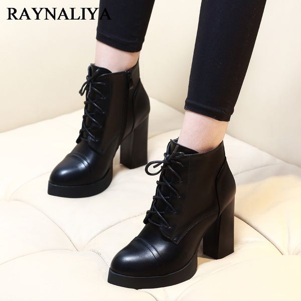 autumn winter women short boots korean sheepskin leather square heel round toe thick bottom ankle boots shoes female ch-a0003, Black
autumn winter women short boots korean sheepskin leather square heel round toe thick bottom ankle boots shoes female ch-a0003, Black
