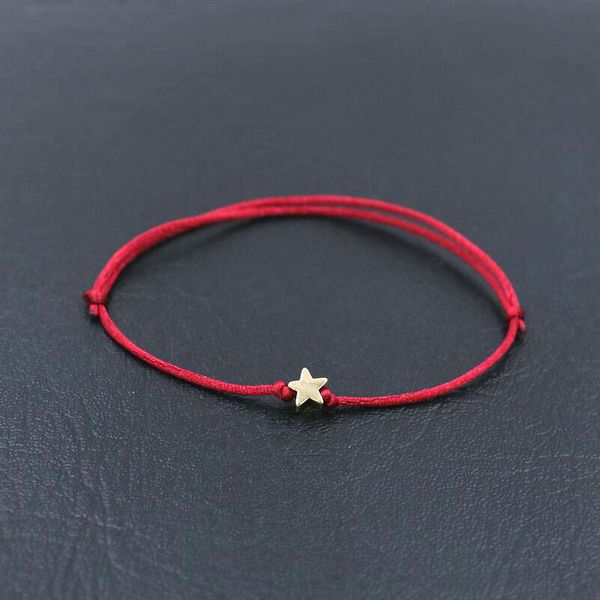 lucky bracelets for men women couples lovers stainless steel five-pointed star charm bracelet thin red rope thread string, Golden;silver
lucky bracelets for men women couples lovers stainless steel five-pointed star charm bracelet thin red rope thread string, Golden;silver