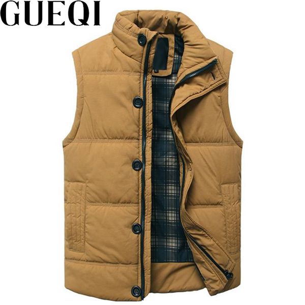 gueqi men warm vest jackets plus size m-3xl stand collar zipper design add fleece man black sleeveless coats, Black;white
gueqi men warm vest jackets plus size m-3xl stand collar zipper design add fleece man black sleeveless coats, Black;white