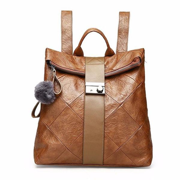 new backpack women handbags fashion pu leather college style handbags girls school shoulder bag female travel handbags large capacity
new backpack women handbags fashion pu leather college style handbags girls school shoulder bag female travel handbags large capacity