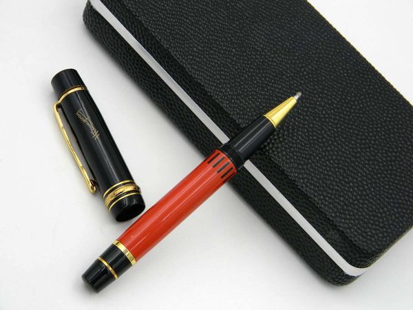 

Writing Supplies gift metal luxurious school BLACK RED GOLDEN Hemingway series gift ROLLERball PEN