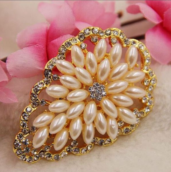 fashion women's brooch vintage brooch high-grade gold rhinestone jewelry party accessories, Gray
fashion women's brooch vintage brooch high-grade gold rhinestone jewelry party accessories, Gray