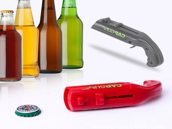 pistol shape cap opener creative portable beer gun cap bottle opener stainless steel launcher drink opening cap shooter bar tools
pistol shape cap opener creative portable beer gun cap bottle opener stainless steel launcher drink opening cap shooter bar tools
