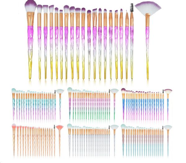 20pcs diamond makeup brushes set fan powder foundation blush eye shadow lip cosmetic beautiful make up brush tools
20pcs diamond makeup brushes set fan powder foundation blush eye shadow lip cosmetic beautiful make up brush tools
