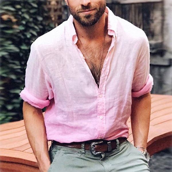 new summer male casual thin shirts cotton linen solid mens long sleeve shirts tops fashion mans clothes, White;black
new summer male casual thin shirts cotton linen solid mens long sleeve shirts tops fashion mans clothes, White;black