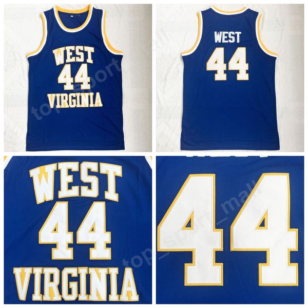 new men basketball 44 jerry west college west virginia mountaineers jerseys sport team color blue embroidery sewing, Black
new men basketball 44 jerry west college west virginia mountaineers jerseys sport team color blue embroidery sewing, Black