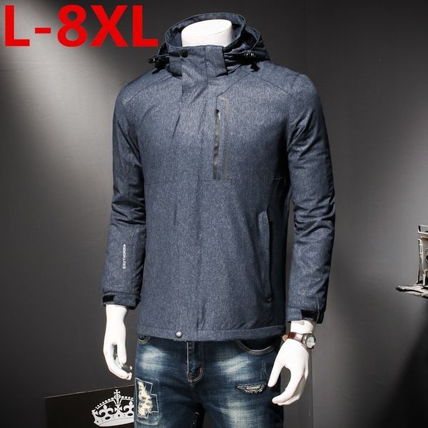 plus size 8xl 7xl 6xl 5xl new winter men's jacket with fabric detachable hat for male's warm coat simple mens coat, Black
plus size 8xl 7xl 6xl 5xl new winter men's jacket with fabric detachable hat for male's warm coat simple mens coat, Black