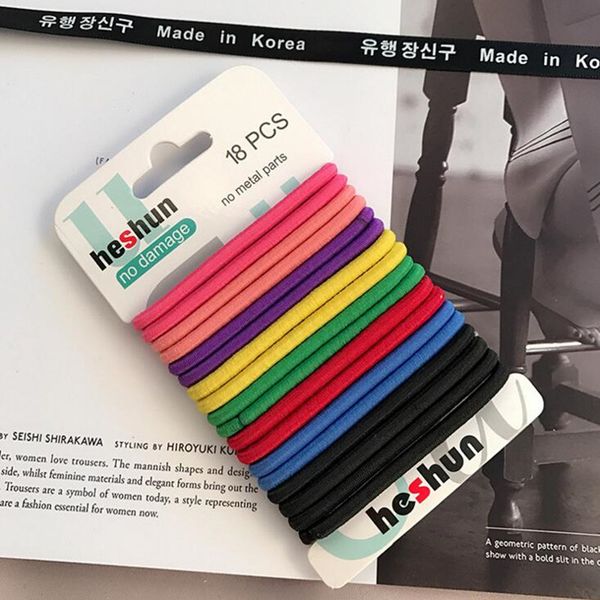 18pcs/lot fashion women basic stretch colorful elastic hair bands set nice colors rubber bands hair scrunchies
18pcs/lot fashion women basic stretch colorful elastic hair bands set nice colors rubber bands hair scrunchies
