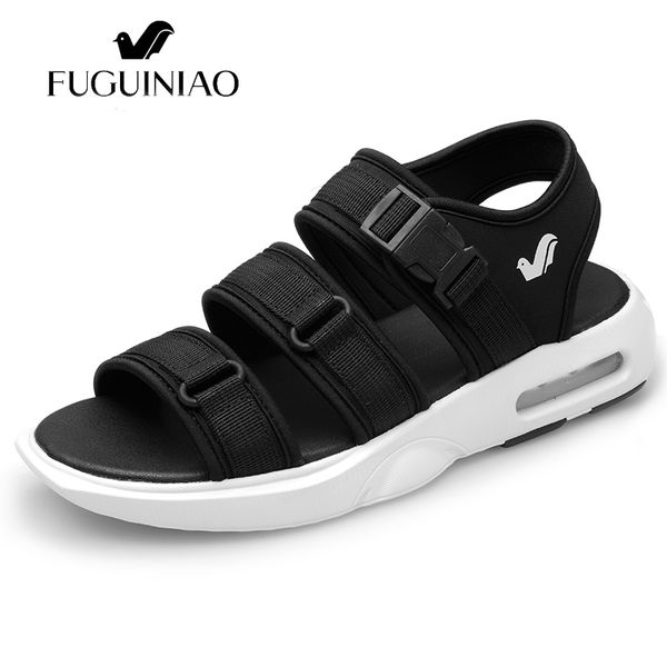 fashion air cushion casual men sandals summer male beach shoes leisure sandalias zapatos hombrez breath sapato masculino slides, Black
fashion air cushion casual men sandals summer male beach shoes leisure sandalias zapatos hombrez breath sapato masculino slides, Black