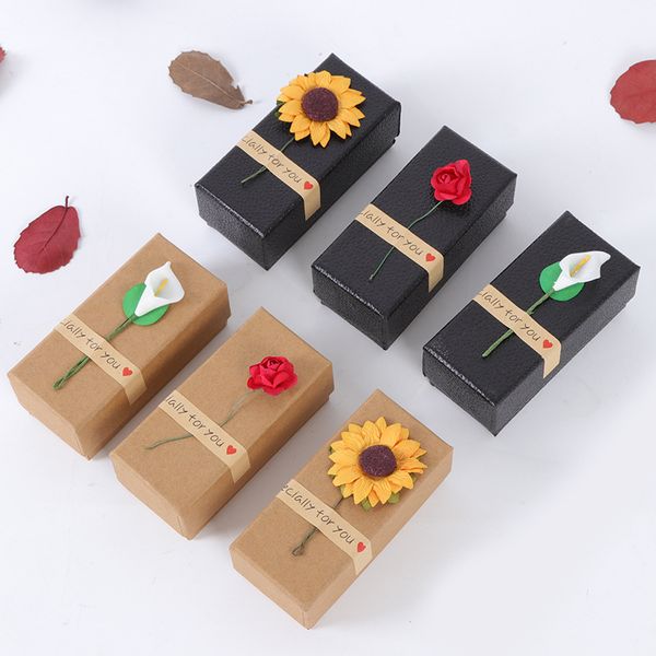 black brown empty kraft paper box for lipstick tubes perfume essential oil bottle packaging box
black brown empty kraft paper box for lipstick tubes perfume essential oil bottle packaging box