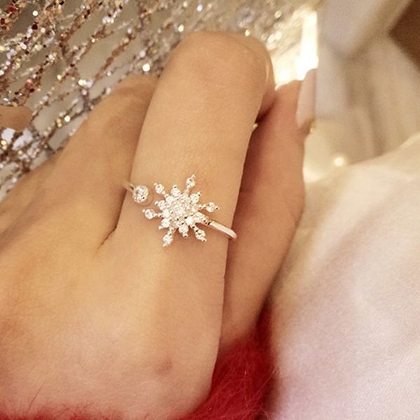 fashion rings rhinestone classic snowflake adjustable rings for women bijoux new fashion jewelry cute ring christmas gift, Golden;silver
fashion rings rhinestone classic snowflake adjustable rings for women bijoux new fashion jewelry cute ring christmas gift, Golden;silver