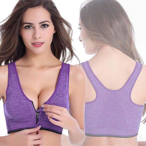 2018 women sports bra running vest tank clothes yoga front zipper moverment fitness les haut de femme roupa de desporto, White;black
2018 women sports bra running vest tank clothes yoga front zipper moverment fitness les haut de femme roupa de desporto, White;black