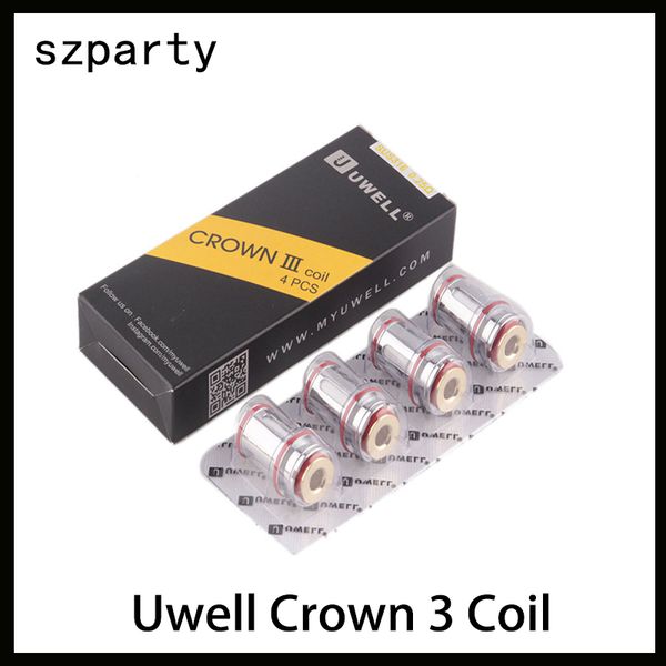 На складе! Uwell Crown 3 Сменные катушки 0,25 / 0,5 Ом Катушки Головка для Crown III Sub Omm Tank Электронная сигарета Бесплатная доставка 0266127
На складе! Uwell Crown 3 Сменные катушки 0,25 / 0,5 Ом Катушки Головка для Crown III Sub Omm Tank Электронная сигарета Бесплатная доставка 0266127