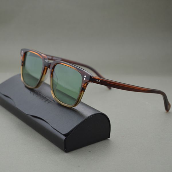 retro men's sunglasses driving outdoor men and women ov5031 ndg brown frame with green lenses color lenses, White;black
retro men's sunglasses driving outdoor men and women ov5031 ndg brown frame with green lenses color lenses, White;black