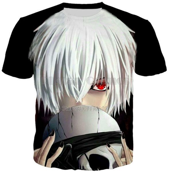 2018 fashion women/men anime tokyo ghoul funny 3d print casual short sleeve t- shirt xtxs033, White;black
2018 fashion women/men anime tokyo ghoul funny 3d print casual short sleeve t- shirt xtxs033, White;black