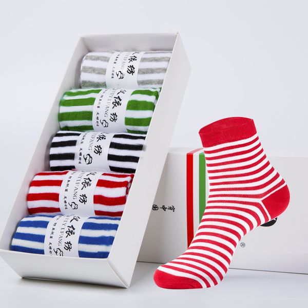 padegao 5 pairs/lot striped socks women antifriction cotton casual sock mixed color femme socks, Black;white
padegao 5 pairs/lot striped socks women antifriction cotton casual sock mixed color femme socks, Black;white