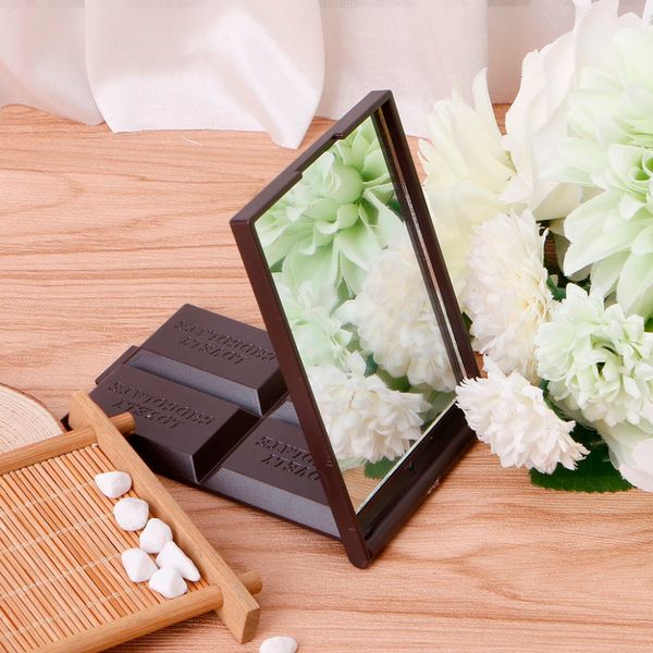 cute square pocket mirror mini foldable chocolate cookie shaped mirror dark coffee/light coffee
cute square pocket mirror mini foldable chocolate cookie shaped mirror dark coffee/light coffee