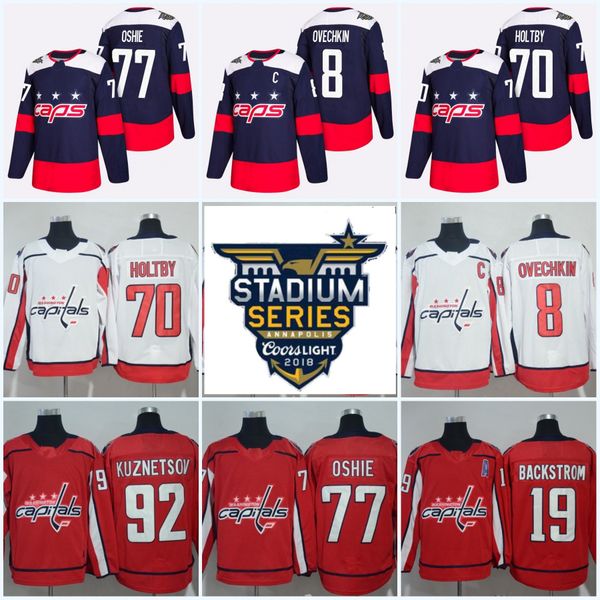 92 Evgeny Kuznetsov 2018 Stadium Series Washington Capitals 19 Nicklas Backstrom 8 Alex Ovechkin 70 Braden Holtby T.J. Oshie Hockey Jersey
92 Evgeny Kuznetsov 2018 Stadium Series Washington Capitals 19 Nicklas Backstrom 8 Alex Ovechkin 70 Braden Holtby T.J. Oshie Hockey Jersey