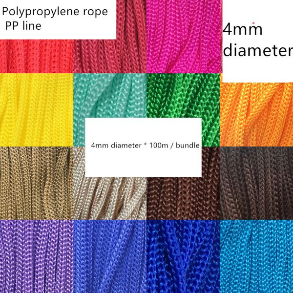 4mmx100m/pcs polypropylene silk / pp yarn rope.soft rope craft toys string pull imitation nylon hollow exhibition badge lanyard, Black;white
4mmx100m/pcs polypropylene silk / pp yarn rope.soft rope craft toys string pull imitation nylon hollow exhibition badge lanyard, Black;white
