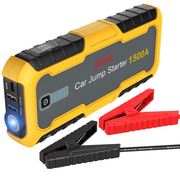 Ba af battery jumper box 1500a 3 0 quick charge port emergency portable lithium battery boo ter power pack fa t charging power inverter
Ba af battery jumper box 1500a 3 0 quick charge port emergency portable lithium battery boo ter power pack fa t charging power inverter